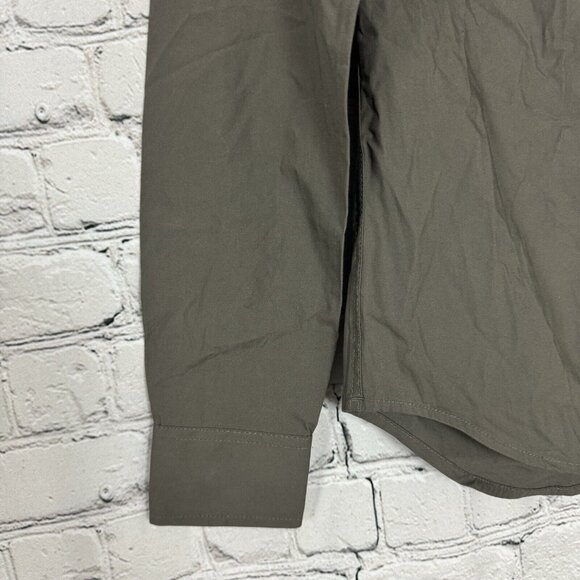 G Star Raw Mens Correct Landoh Slim Shirt XXS L/S Atton Stretch Poplin Carbide - Picture 4 of 13